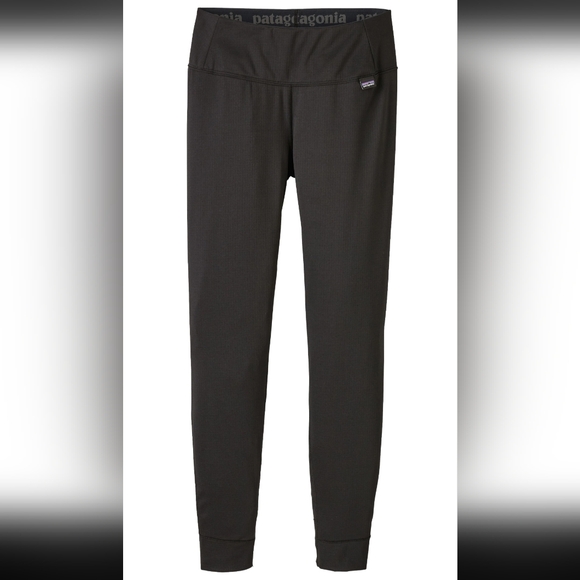 Patagonia Pants - Patagonia Jet Black Performance Leggings XS EUC Athletic Yoga Running Pants